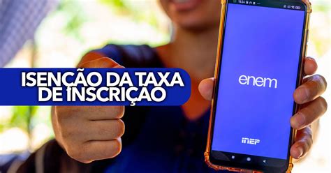 enem inscrição 2023 isenção